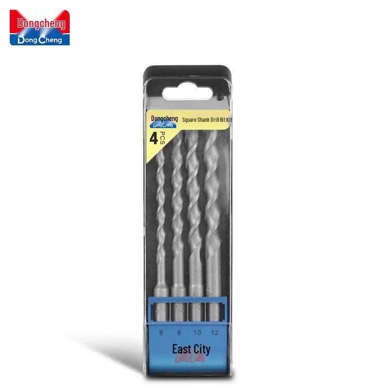 

Dongcheng 4-Piece Concrete Impact Drill Bit Set CN plug (adapter included)
