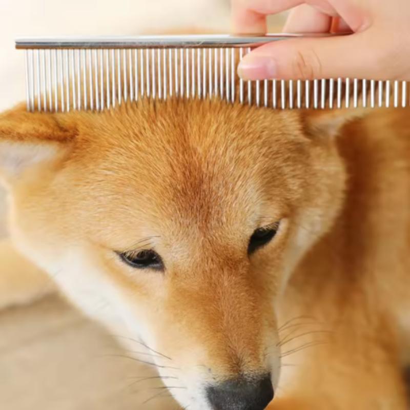 Stainless Steel Pet Grooming Comb for Cats And Dogs Hair Removal Massage Tool 3 Sizes Pet Hair Cleaning Accessory