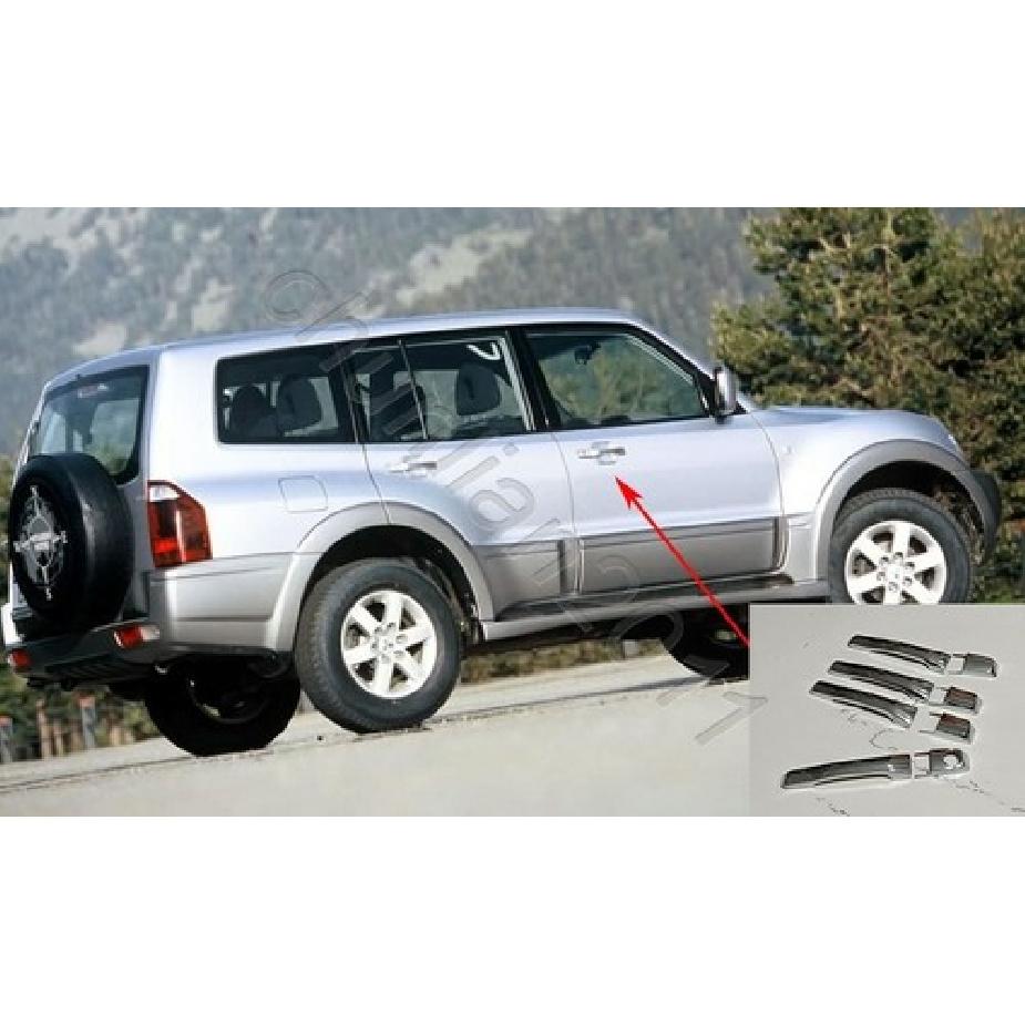 External Door Handle Cover Trim for 01-06 Mitsubishi Montero ABS Chrome Trims
