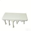 Plastic Drip Floating Shelf 3D Printed Wall-Mounted Display Stand  Home Decoration
