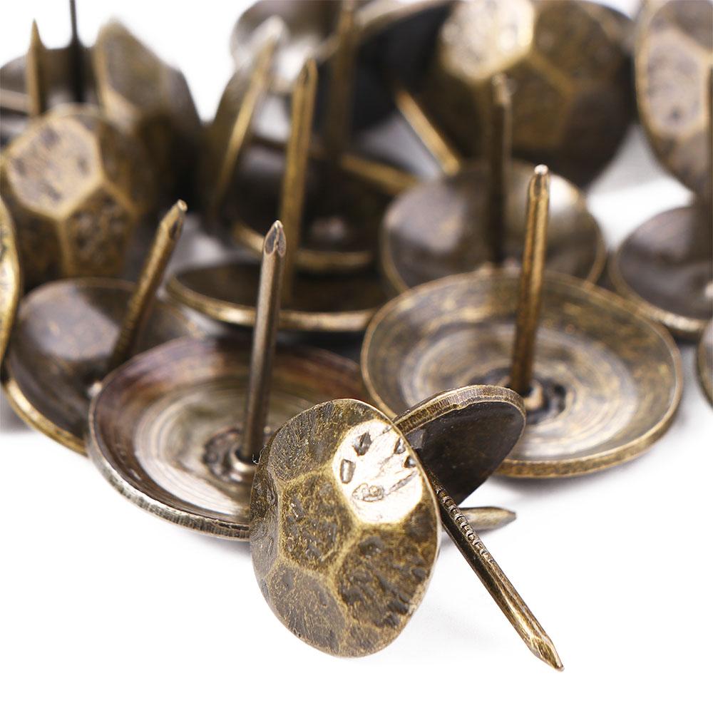 Turtle Back 20pcs Fasteners Gift Box Stud Table Sofa Decorative Tacks Pushpins Upholstery Nail Furniture Hardware