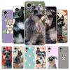 Cartoon Schnauzer Dog Soft Phone Case For Xiaomi Redmi Note 14 13 12 4G 9S 9 10 11 Pro Plus 5G 9T 14C 13C 12C 10C 9C 9A Cover