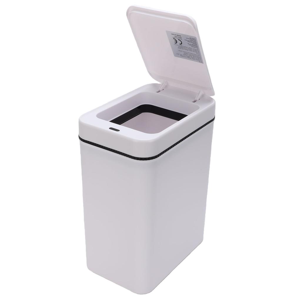 Inteligentny bezdotykowy kosz na śmieci do łazienki 16L Automatyczny kosz na śmieci z czujnikiem ruchu i pokrywką do kuchni salonu toalety sypialni