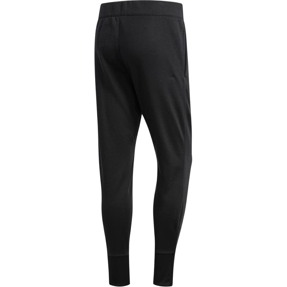 adidas Solid Color Comfortable Sports Casual Pants Men Bottoms Black DP5731