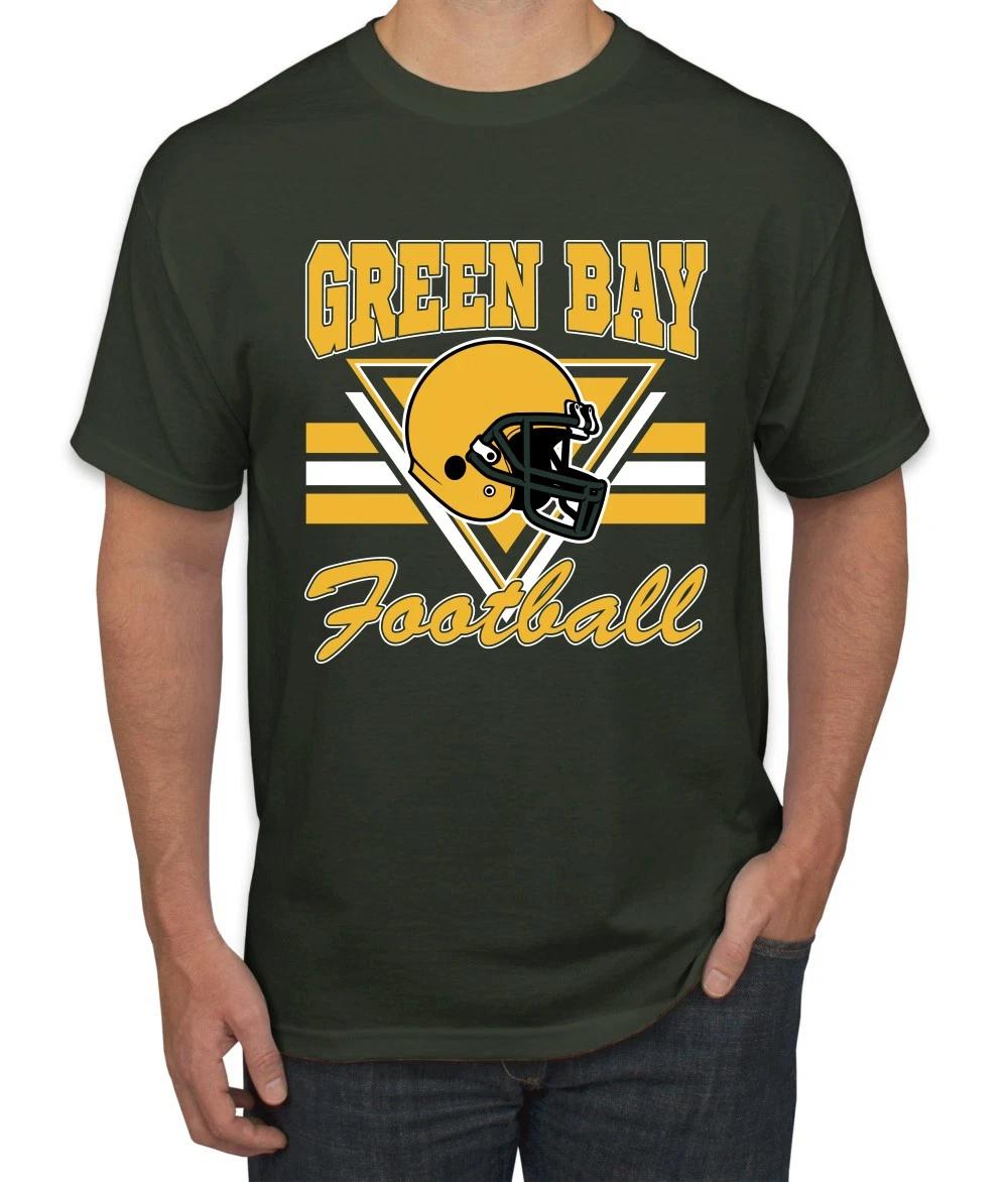 Green Bay Football Helmet Men s T- Shirt S