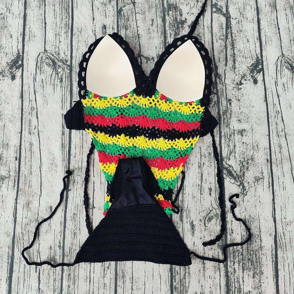 Handmade Crochet One-piece Swimsuit Monokini