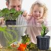 12Pcs Porous Planting Basket Multi-Function Aquarium Plant Cup Anti Floating Aquatic Plant Cup for Aquarium Decoration