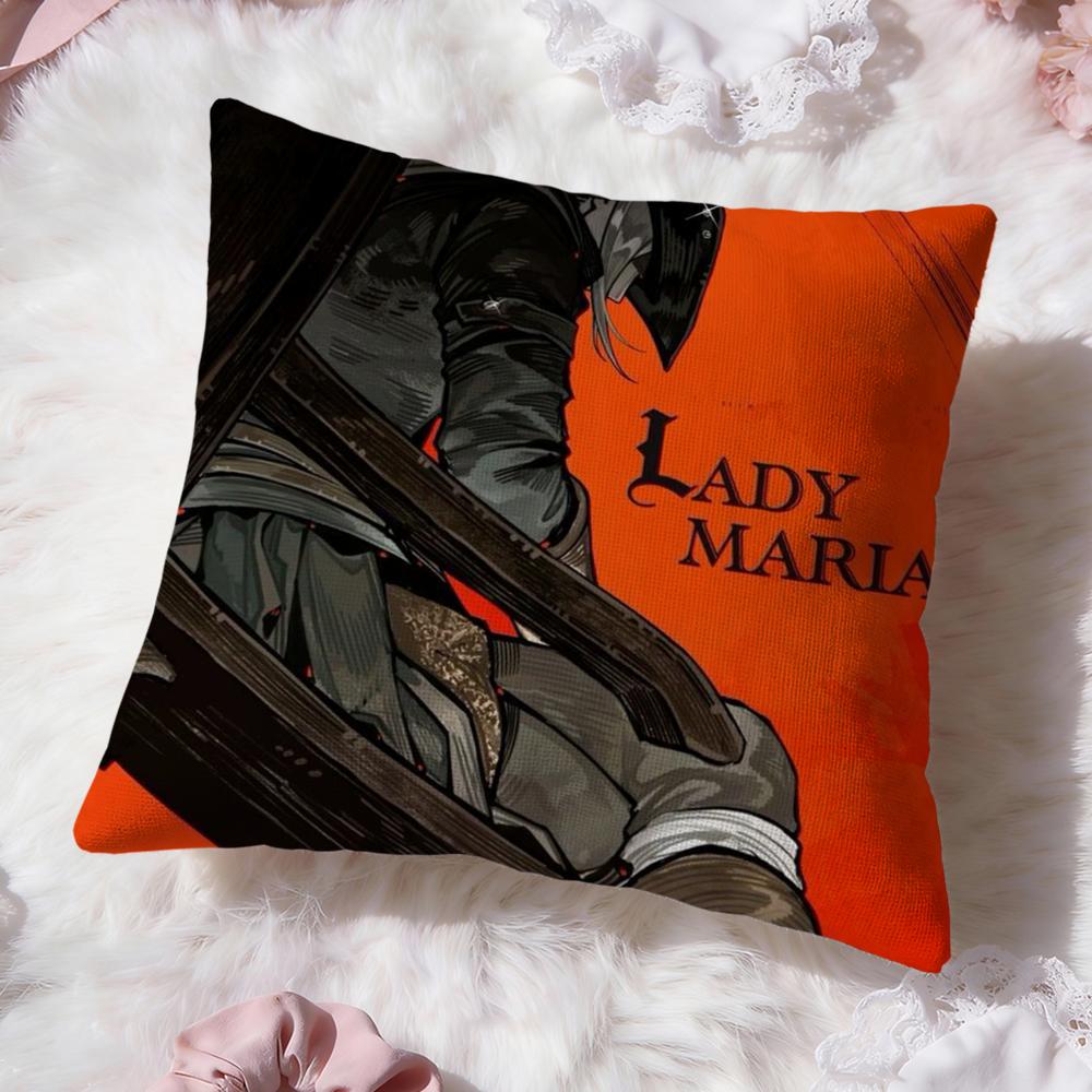 Classic B-BloodborneS Cushion Cover Premium Comfort Reversible Pillow Cove -Two In One Design for Any Room & Car Interior