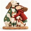 The Little Prince Fox Wooden Flat Decorative Item Fairytale Home Decor Christmas Craft Desktop Ornament