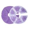 2Pcs Hot And Cold Breast Therapy Packs Improve Milk Flow Gel Cold Compress Reusable Heating Pads for Engorgement Clogged Ducts Nipple Pain Relief