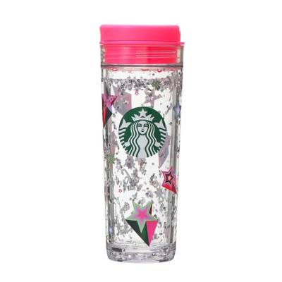 STARBUCKS Starbucks Holiday 2023 Water Intumbler Star 473ml Tumbler Coffee Starbucks Holiday Christmas 2023 Pink Neon Color Star Cute Stylish Return