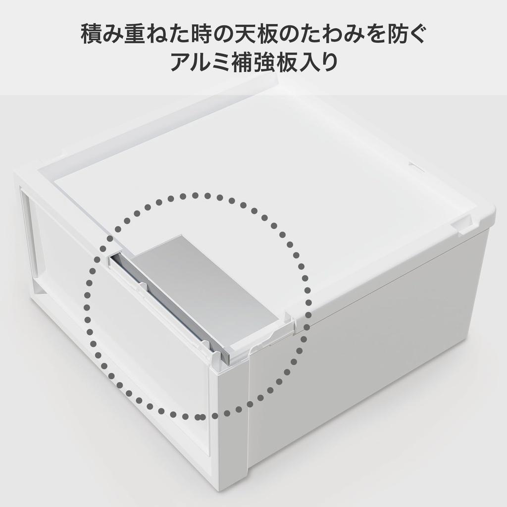 Tenma Fits Case Multi Storage Kitchen 35cm Wide X 40cm Deep X 30cm Laundry Clothing Made In Japan with Recycled Sustainable Box, Storage, High,