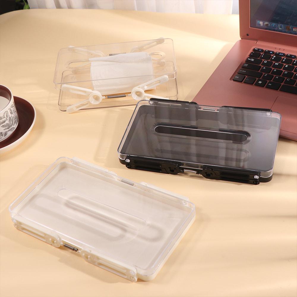 Automatic Lift Tissue Storage Box Extendable Light Luxury Napkin Holder Paper Towel  Dispenser  Car