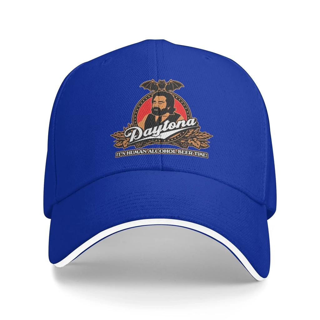 Jackie Daytona's Human Alcohol Beer Time Baseball Cap Outdoor Sports Sun-Proof Trucker Hat Female Male Fashion Snapback Cap