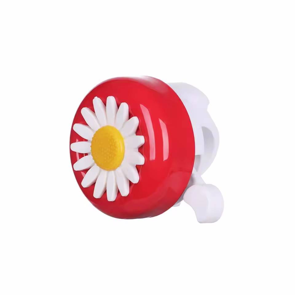 Multi-color Kids Bicycle Bell Daisy Flower Bike Bell Children Cycling Warning Alarm Loud Safety Cycling Handlebar Accessories