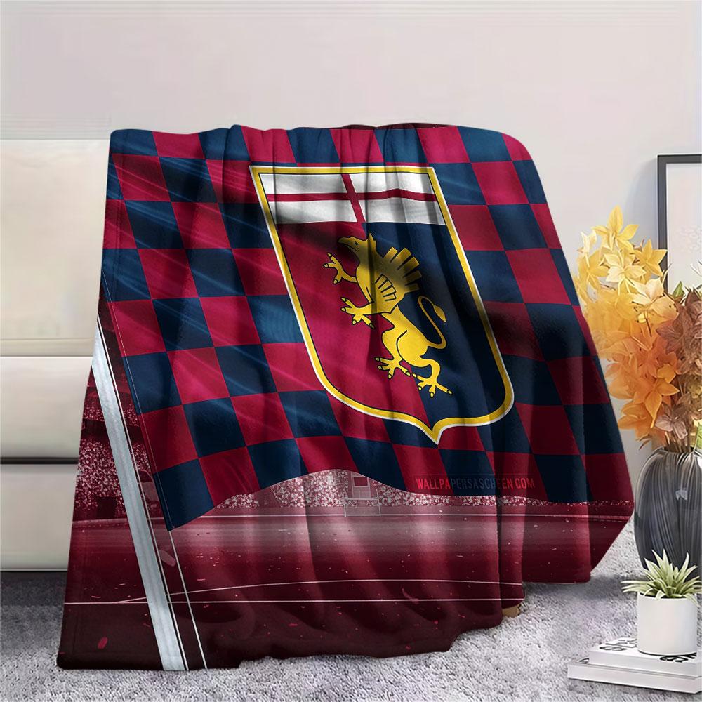 Genoa logo Blanket, High quality Comfortable for All Seasons, Home Decor, Warmth and Comfort