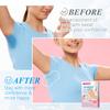 28pcs Deodorant Underarm Sweat Stickers Concealed Breathable Soft Hypoallergenic Armpit Patch