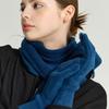 RECLOW RECLOW Knit Gloves and Muffler Set Blue