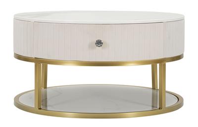 Coffee Table Montpellier Cream Cm Ø 75X36