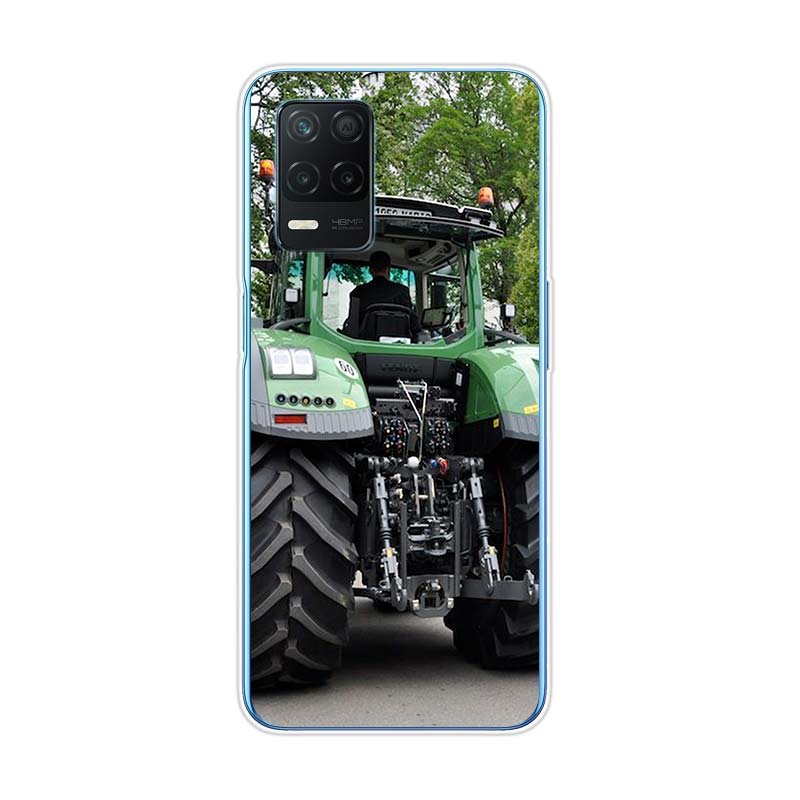 Cool Tractor Car pro Realme 8 8i V3 V5 GT Neo Flash Edition Explorer Master Neo2 Narzo 30 50i 50A C21Y Pouzdro na telefon