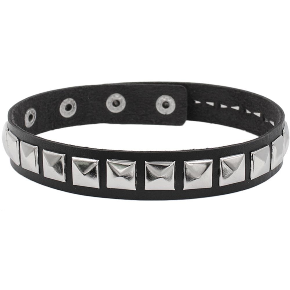 

1 шт. Модное панк готическое ожерелье-воротник, чокер с заклепками, ожерелье Y2K для Хэллоуина, косплея, рождественской вечеринки, дня рождения, подарки для влюбленных