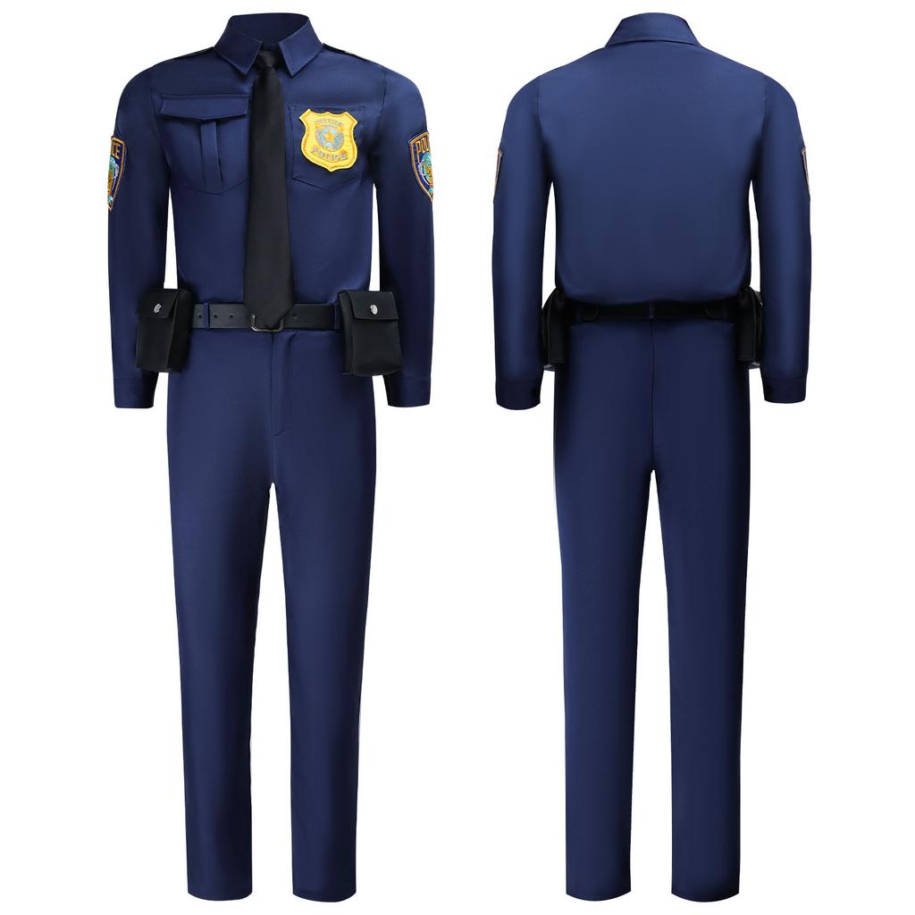 Nick Fox police officer cos suit two-dimensional Nick Fox clothes cosplay suit Nick Fox Zootopia 2