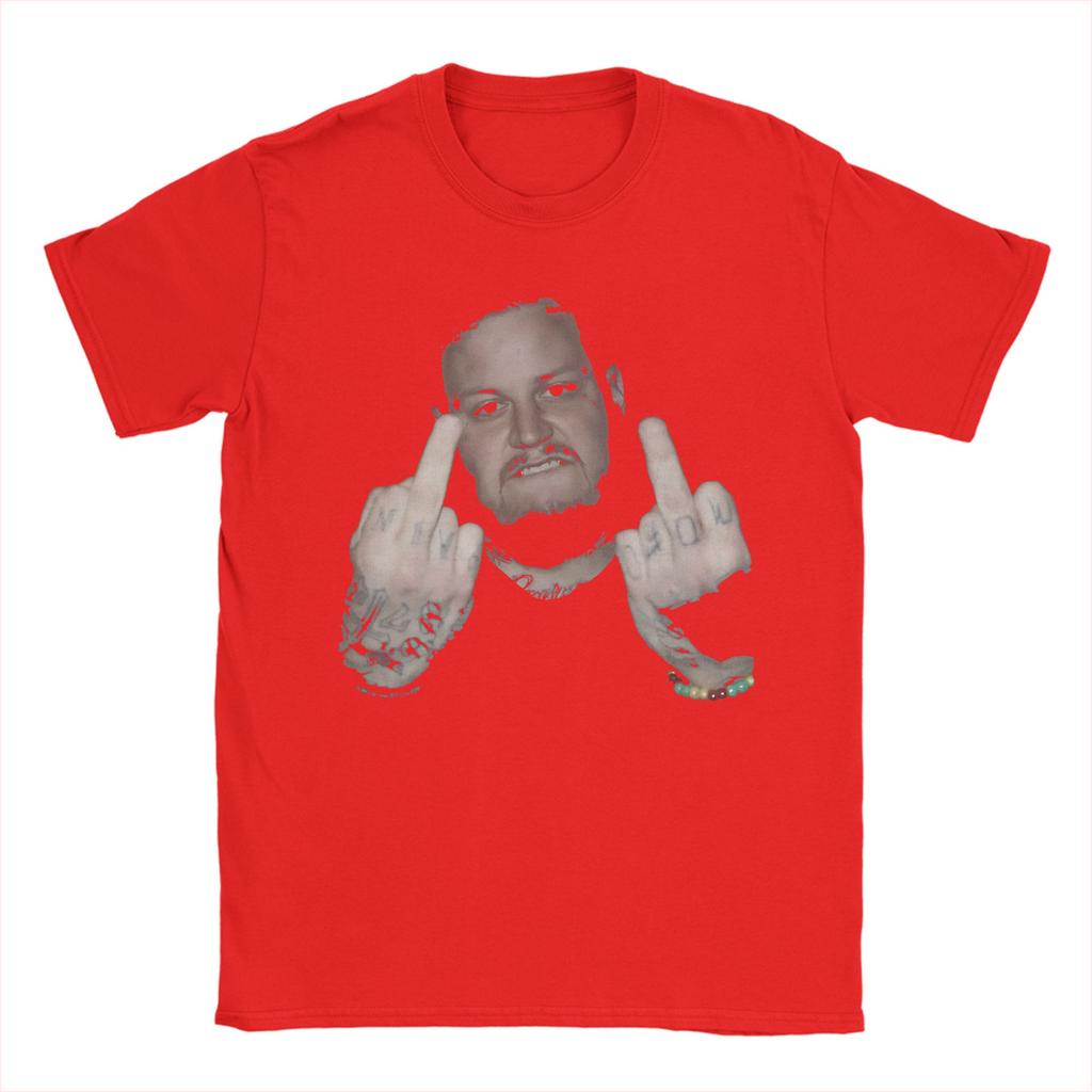 Unisex Women Fashion JELLY ROLL Middle Finger 87359589 T Shirt Tee Cotton Tshirts Clothes