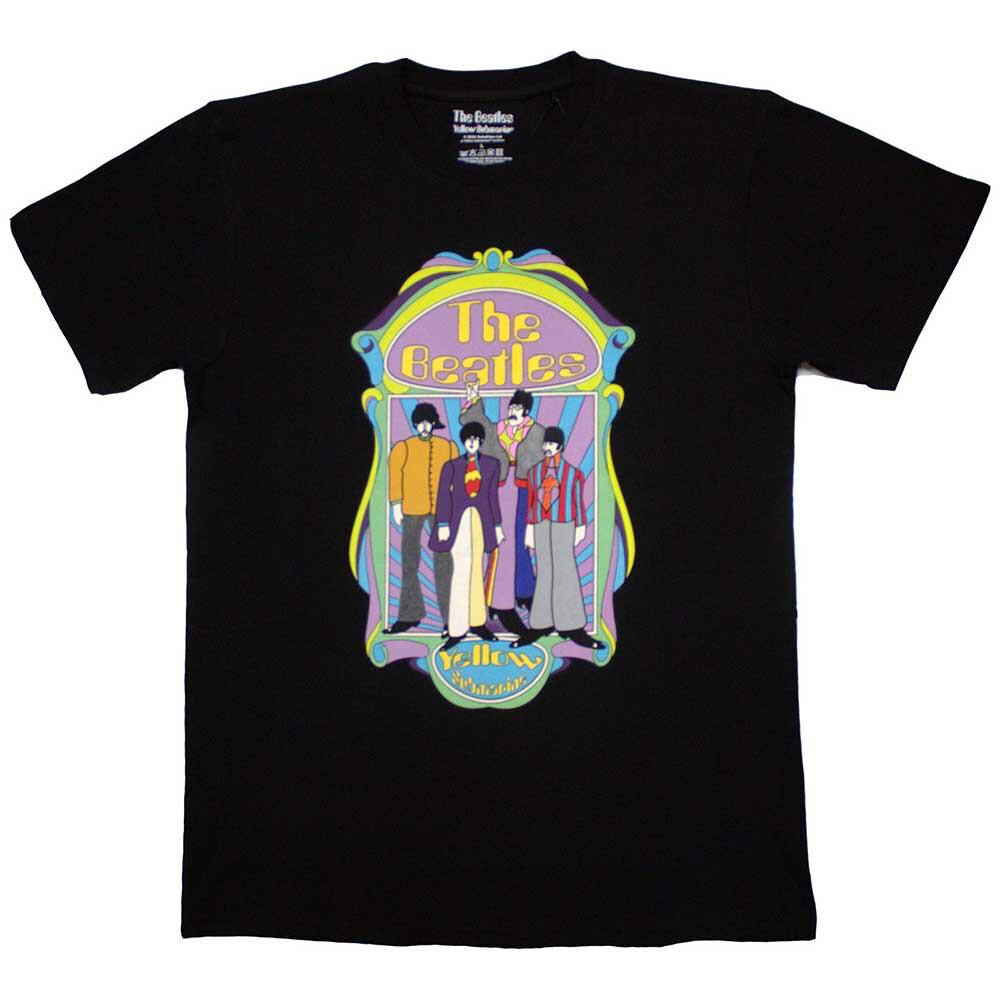 The Beatles - Yellow Submarine-Sub Band Frame V2 - Black t-shirt L