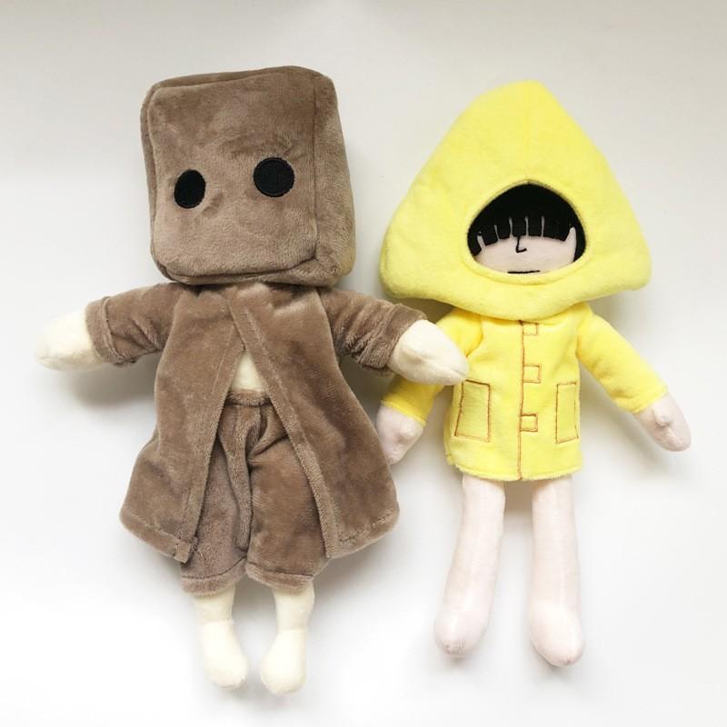 30cm Little Nightmares Plüschtier Cartoon Figur Puppe Abenteuerspiel Stofftier Geschenk Spielzeug für Mädchen Kinder Fan Sammlung Plüschtiere