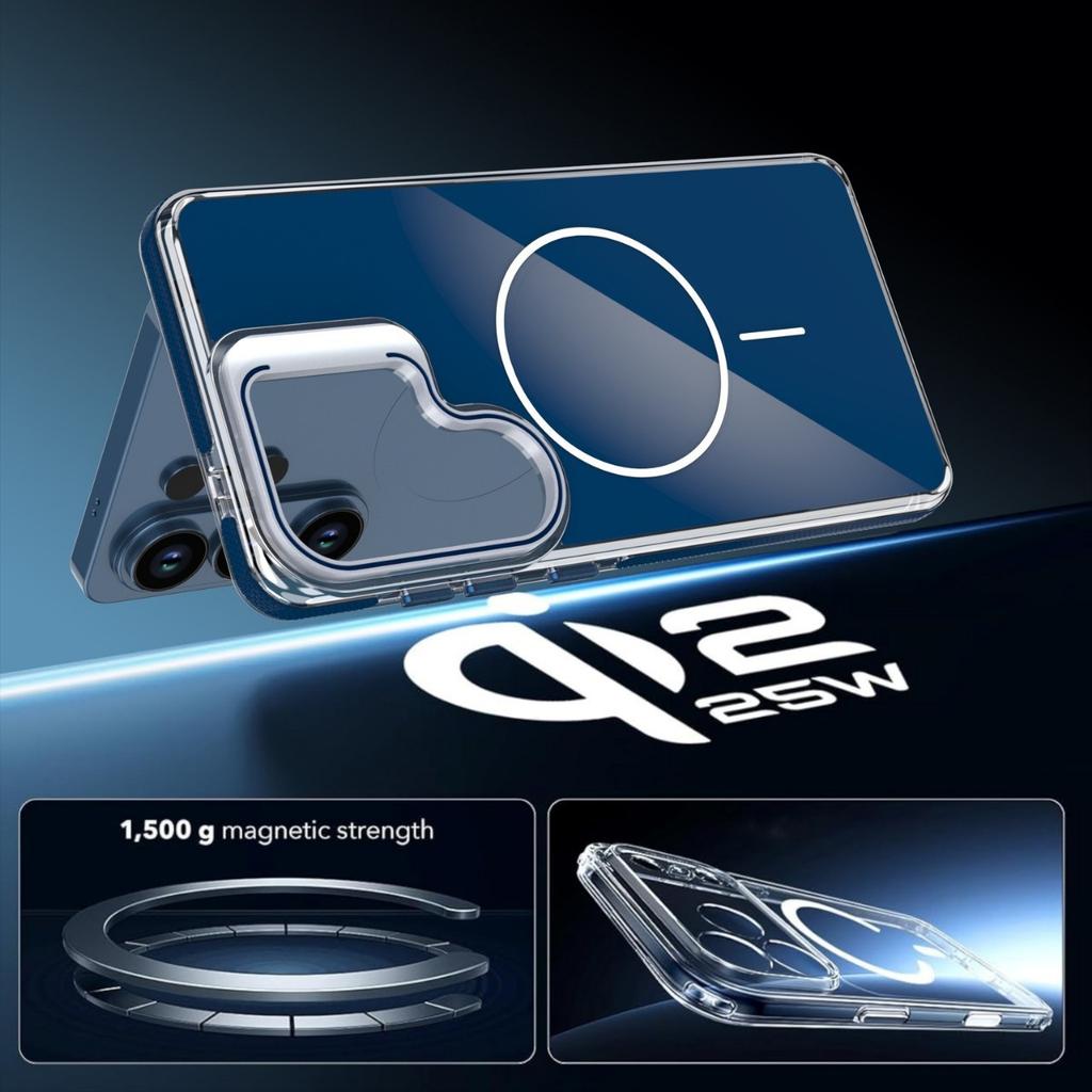 case for Samsung S26 plus ultra Magnetic lens holder protective case full coverage Wireless Charging Shock Proof WIth Kickstand