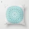 Nordic Modern New Geometric Mint Green Blue Pillowcase, Home Decor Living Room Sofa Decoration Cushion Cover 60x60 40x40 50x50