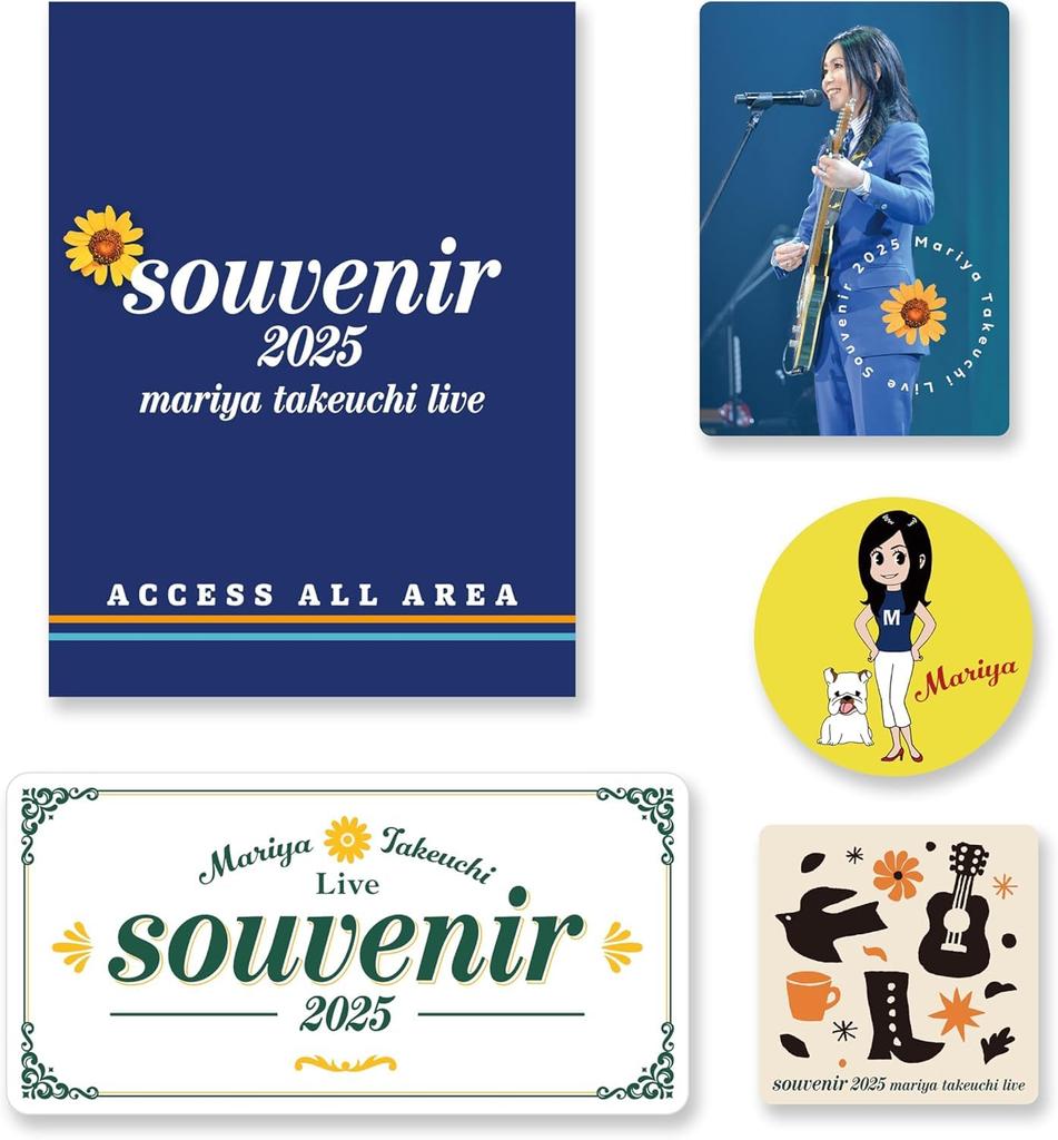 [Limited Edition Blu-ray with Bonus Features] Mariya Takeuchi souvenir 2025 ~ mariya takeuchi live (Blu-ray) Includes Magic Card + Bonus: Magnetic She