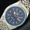 VINTAGE REFURBISHED SEIKO 5 AUTOMATIC 6309A JAPAN MENS BLUE DIAL WATCH A442494-4