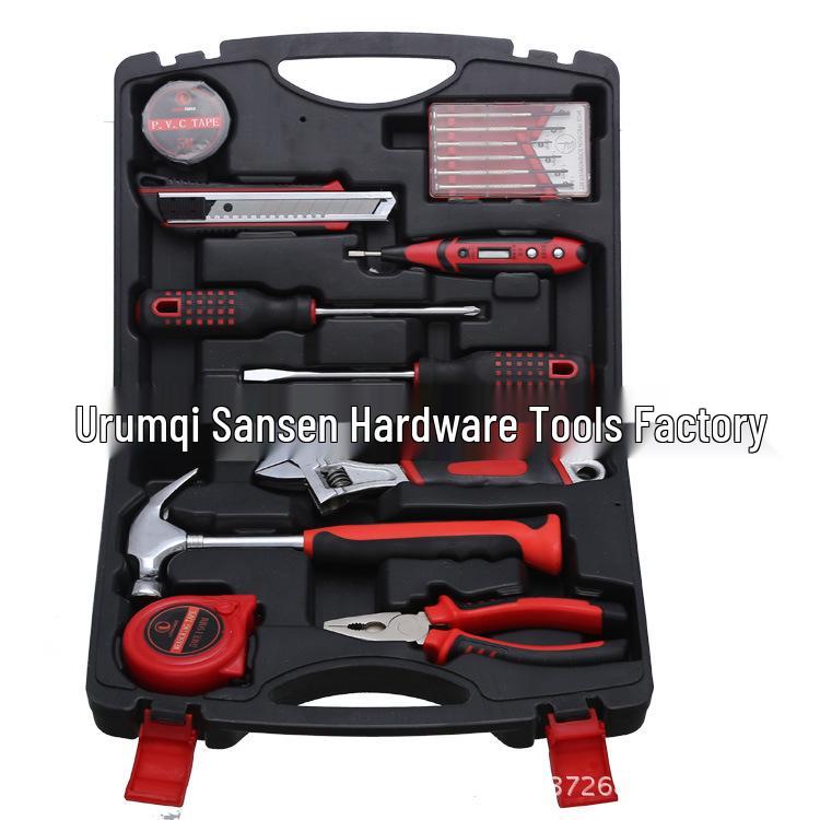16-Piece Carbon Steel Safe Home Tool Set San Sen