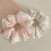 Dot Lace Hair Bands Elastic Scrunchies For Women Fashion Hair Accessories Statement Hairpiece Ponytail Holder