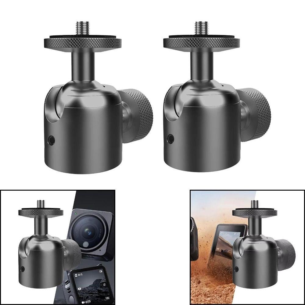 

Black Phone Tripod Stand Universal Photographic Lamp Holder Cell Phone 3/8 Screw Adapter