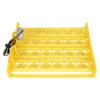 Egg Turning Tray Professional 24 Eggs Capacity Efficient Quiet Egg Incubation Tray for Duck Chicken Peacock Goose AC12V