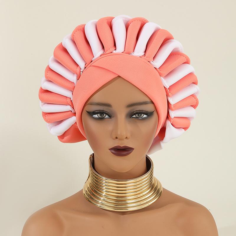 Space Layer Hand -Woven Crown Hat Muslim Hat Baotou Ethnic Hat 