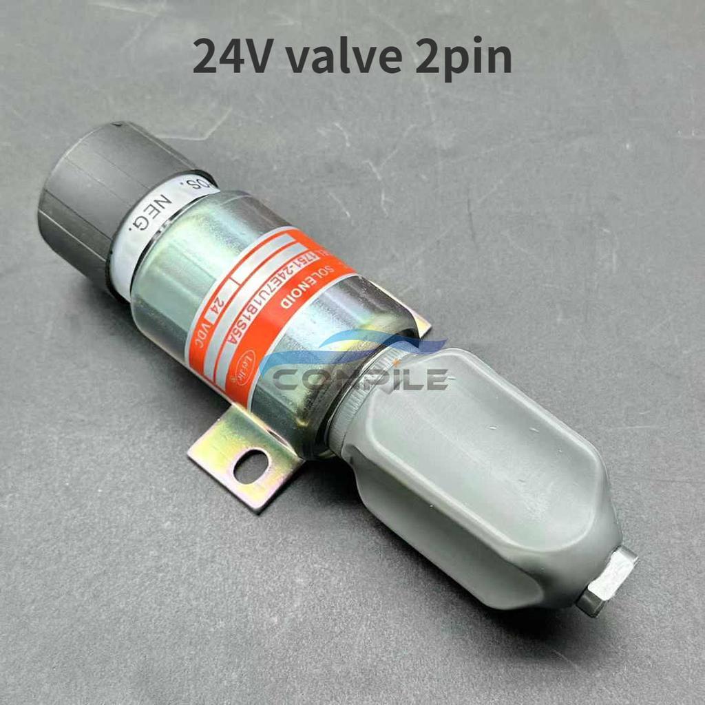for Hyundai R225 for Carter S6K for Komatsu PC60-7 PC130 Excavator flameout solenoid valve rod