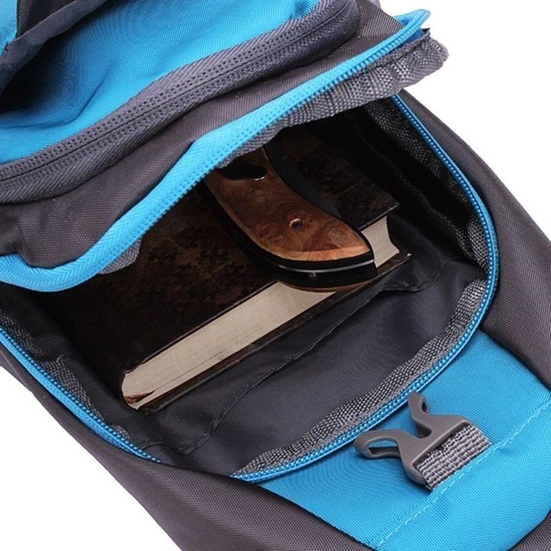 Waterproof Men Wemen Nylon Shoulder Bag Outdoor Camping Travel Bike Sport