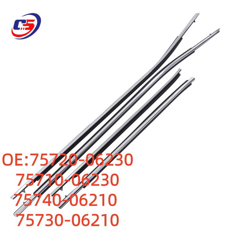 Toyota Camry Chrome Window Trim Seal 75710-06230 75720-06230