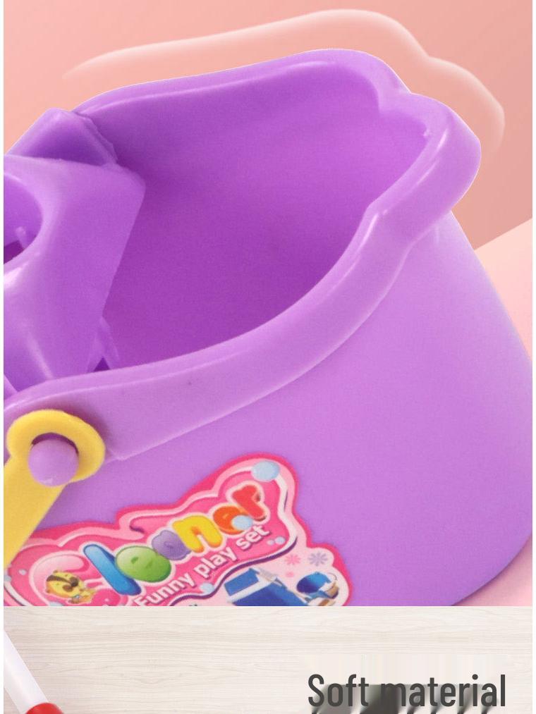 Children's Pretend Play Cleaning Toy Set - Simulation Housekeeping Supplies