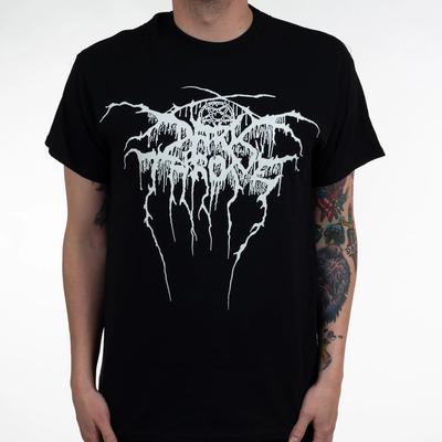 Logo Darkthrone Klasický Kapelní Dárek Pro Fanouška Černé Všechny Velikosti S Až 4XL Tričko