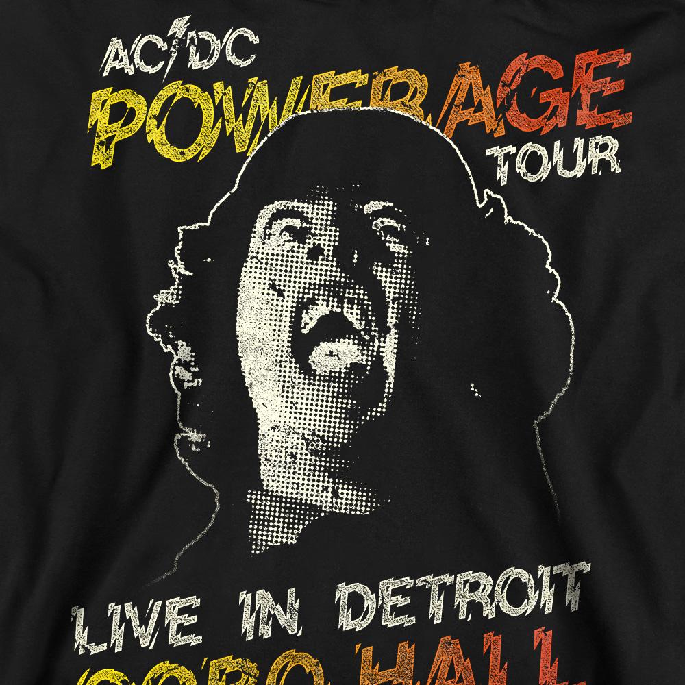 AC/DC Unisex Adult Powerage Tour Sweatshirt