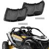 UTV Back Storage Pocket Mesh Holder Bag with Mounting Screws Backrest Storage Net Bag Organizer