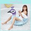 New Sparkling Firebird Inflatable Swim Ring Adult Pvc Thick 0.25 Swimming Float Water Ride Lifebuoy