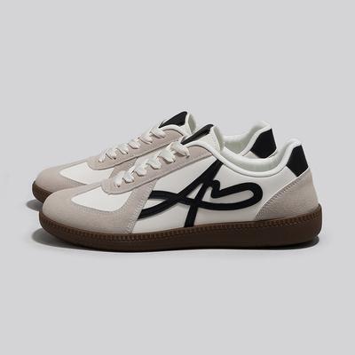 Oddychające buty na miękkiej podeszwie, buty typu board, retro buty płaskie, niemieckie buty treningowe, wszechstronne casualowe buty sportowe