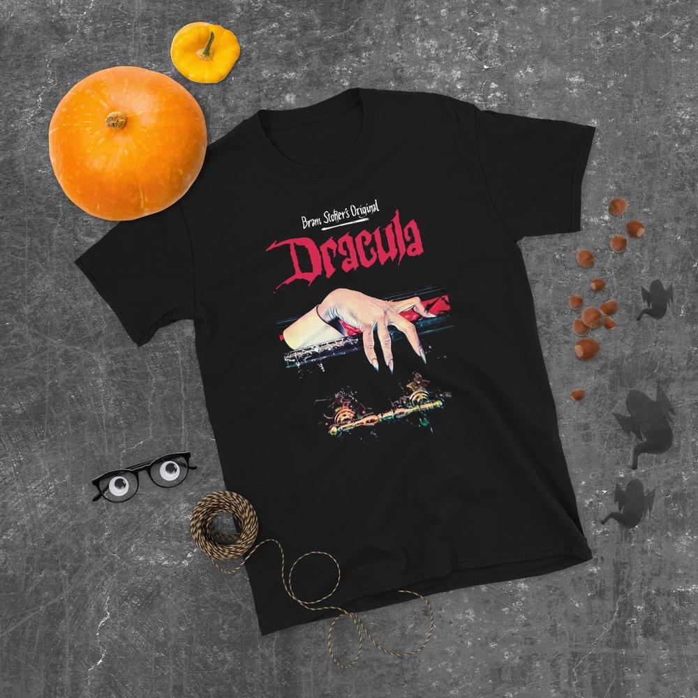 DRACULA T-Shirt Bram Stoker s Original Retro Horror Halloween Unisex T-Shirt S