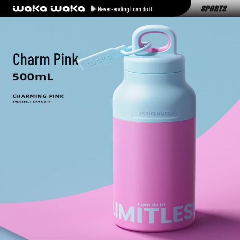 Youluo Portable Sports Water Bottle with Straw