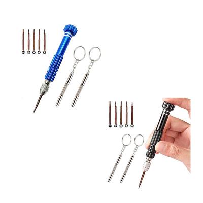 Precision Aluminum 5-in-1 Screwdriver Set for Watch Repair